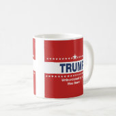 Trump ist durch eine Tasse nicht belastet (VorderseiteRechts)