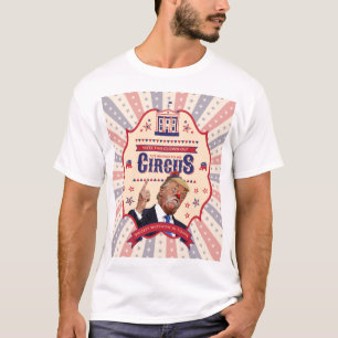 Trump ist ein Clown - Vintage-Zirkusposter T-Shirt