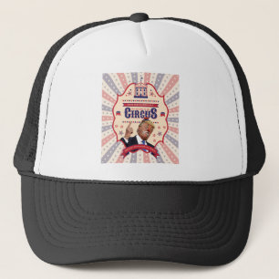 Trump ist ein Clown - Vintages Zirkusposter Truckerkappe