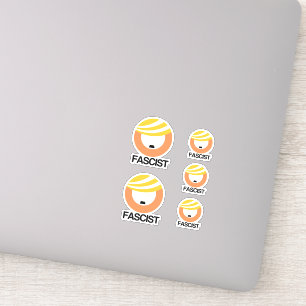 Trump ist ein Faschist Aufkleber