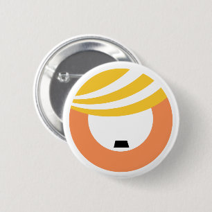 Trump ist ein Faschist Button