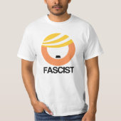 Trump ist ein Faschist T-Shirt (Vorderseite)