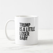 Trump ist ein kleines Nickerchen Kaffeetasse (Links)