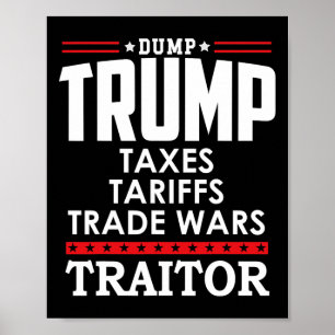 Trump ist ein Verräter als Oberhaupt. Schmeißt Tru Poster