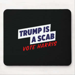 Trump ist ein Wahlgang - Abstimmung Harris 2024 1 Mousepad