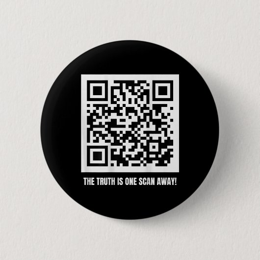 Trump ist Ihr Präsident - Qr Trump Code Button (Vorderseite)