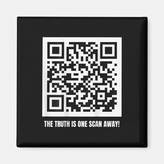 Trump ist Ihr Präsident - Qr Trump Code Magnet (Vorne)