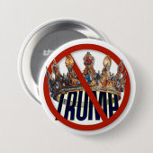 Trump ist kein König Button (Vorne & Hinten)