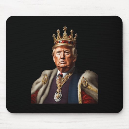 Trump ist König, der lange unter der amerikanische Mousepad (Vorne)