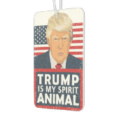 Trump ist mein Geist-Tier-Funny Autolufterfrischer (Links)