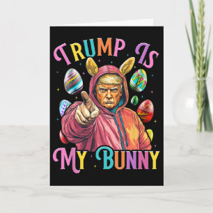 Trump Ist Mein Hase Frühlingssuche Eier Machen Ost Karte