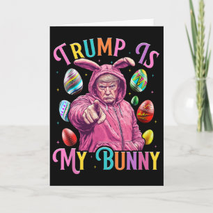Trump Ist Mein Hase Frühlingssuche Eier Machen Ost Karte