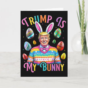 Trump Ist Mein Hase Frühlingssuche Eier Machen Ost Karte