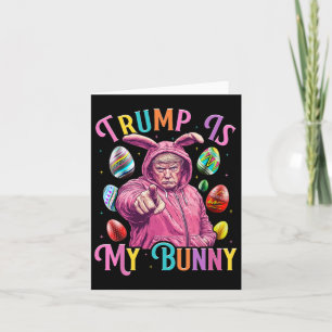 Trump Ist Mein Hase Frühlingssuche Eier Machen Ost Karte