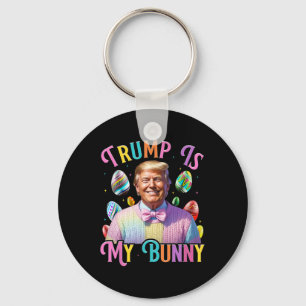 Trump Ist Mein Hase Frühlingssuche Eier Machen Ost Schlüsselanhänger