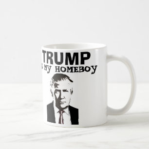 TRUMP IST MEIN HOMEBOY Funny Coffee Mugs Kaffeetasse