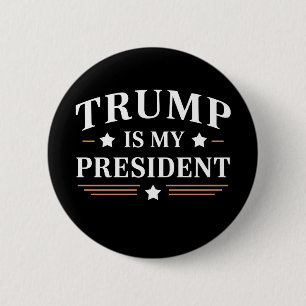 Trump ist mein Präsident 47. US Vintage Button