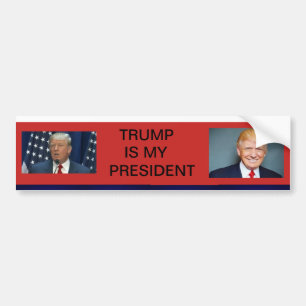 TRUMP IST MEIN PRÄSIDENT AUTOAUFKLEBER
