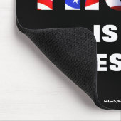 TRUMP ist mein Präsident Mousepad (Ecke)