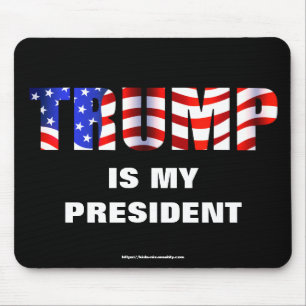 TRUMP ist mein Präsident Mousepad