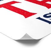 Trump ist mein Präsident Poster (Ecke)