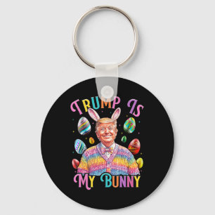 Trump ist mein sonniger Frühlingsjäger und macht O Schlüsselanhänger