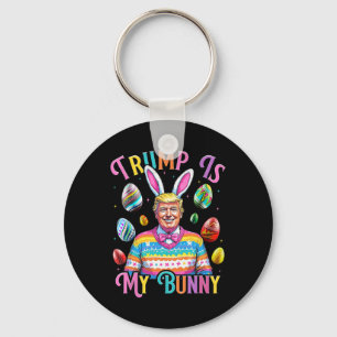 Trump ist mein sonniger Frühlingsjäger und macht O Schlüsselanhänger
