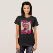 Trump ist mein Valentine Funny im Herzen T-Shirt (Vorne ganz)