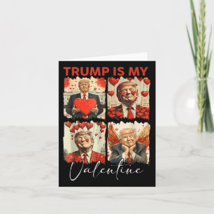 Trump ist mein Valentine Funny Trump Valentine Ret Karte