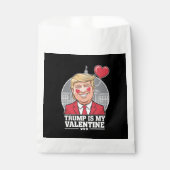 Trump ist mein Valentine Retro-Valentinstag Geschenktütchen (Vorderseite)