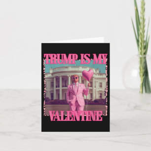 Trump ist mein Valentine Trump Valentinstag 2025 E Karte