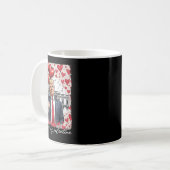 Trump ist mein Valentiner Funny Trump Valentinstag Kaffeetasse (Vorderseite Links)