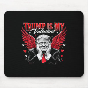 Trump ist mein Valentinstag, der Funny Retro-Valen Mousepad