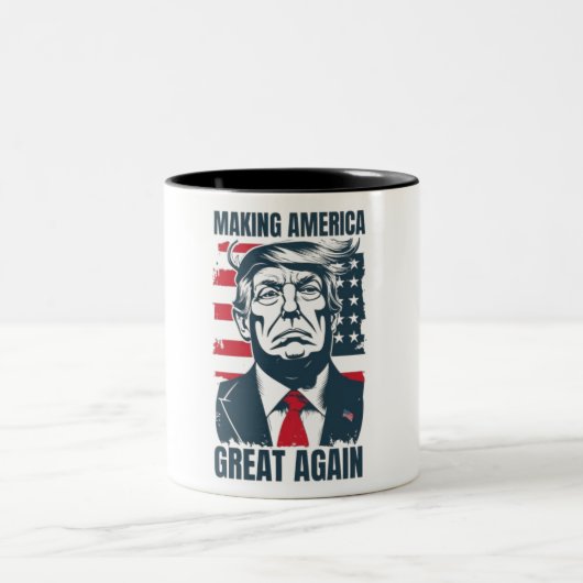 Trump ist Präsident Coffee Tasse (Mittel)