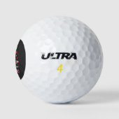 Trump ist Präsident des Valentinstag Golfball (Logo)