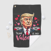 Trump ist Präsident des Valentinstag Golfhandtuch (Insitu)