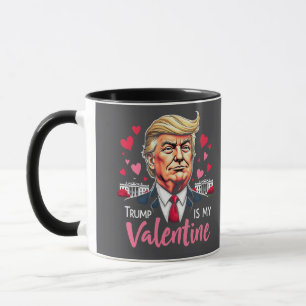 Trump ist Präsident des Valentinstag Tasse