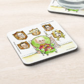 Trump ist Putin auf dem Ritz-Geschenk Untersetzer (Linke Seite)