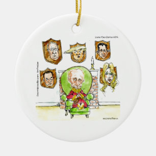 Trump ist Putin auf dem Ritz-Geschenken Keramik Ornament