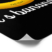 Trump It's Nana (for Scale) Funny 2 Poster (Ecke)