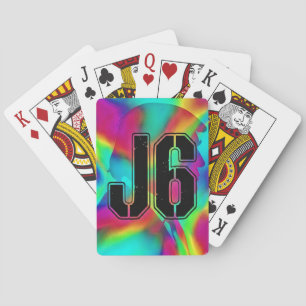 Trump J6 Silhouette Klassik Spielkarten