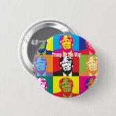 Trump - Ja, 2020 - Offizielle Werbeartikel Button (Vorne & Hinten)