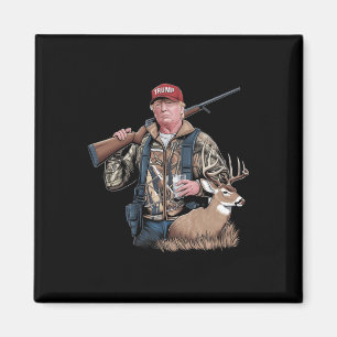 Trump Jagd auf Hirsch (vorne und hinten) macht Jag Magnet