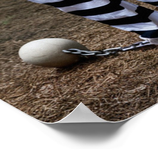 Trump Jail Poster (Ecke)