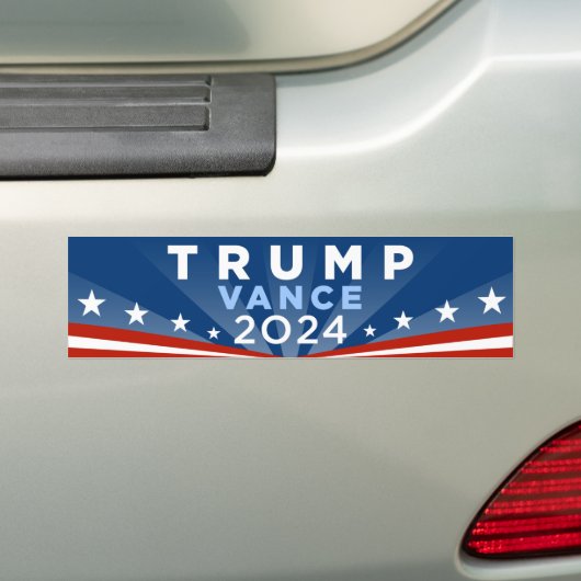 Trump JD Vance 2024 Autoaufkleber (Auf Auto)