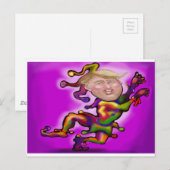 Trump Jester Postkarte (Vorne/Hinten)