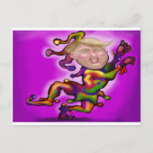 Trump Jester Postkarte (Vorderseite)