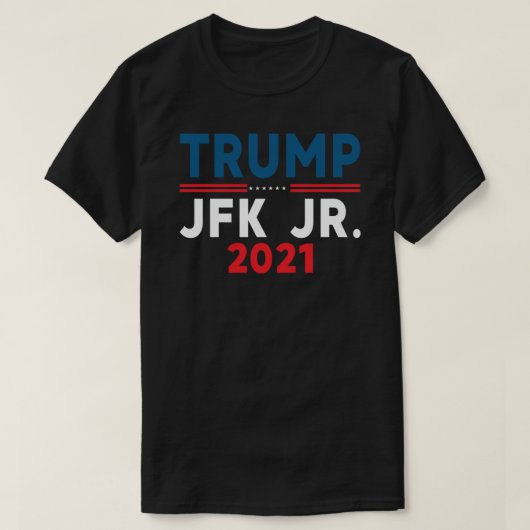 Trump JFK Jr. 2021 Relaxed Fit T - Shirt (Design vorne)