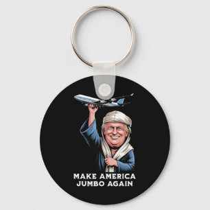 Trump Jumbo Jet Adventure für Luftfahrtenthusiaste Schlüsselanhänger