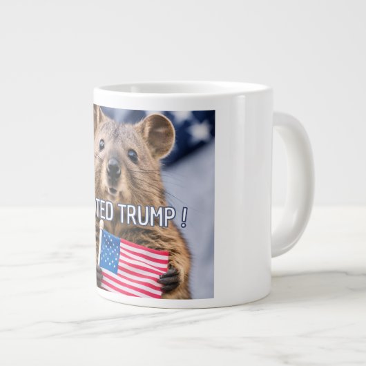 Trump Jumbo-Tasse (Vorderseite Rechts)